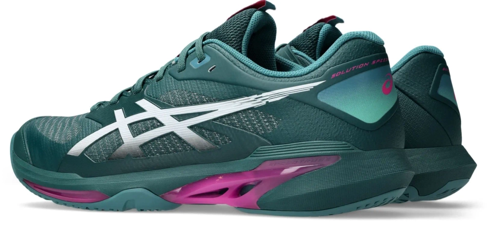 Теннисные кроссовки Asics Solution Speed FF 4 - dark neptune/white