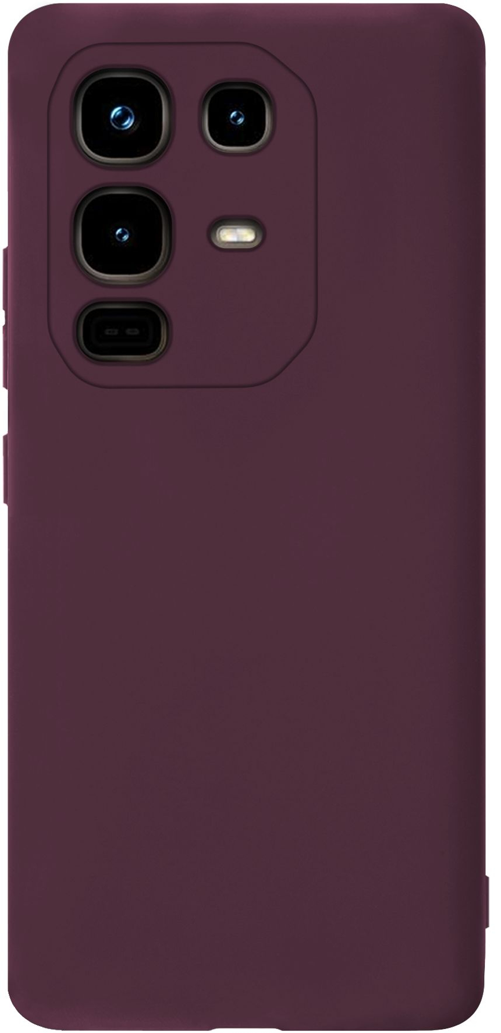 Мягкий Soft Touch чехол из силикона для INFINIX NOTE 50 / 50 PRO с бархатной подкладкой