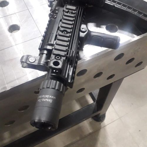 Накладка газовой камеры в сборе на АКС-74У (АСПАК.74.024.00), ОТК