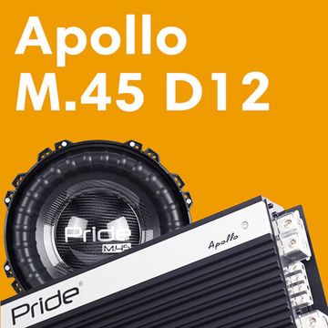 Apollo + M.45 12" D0.75 4500W full carbon
