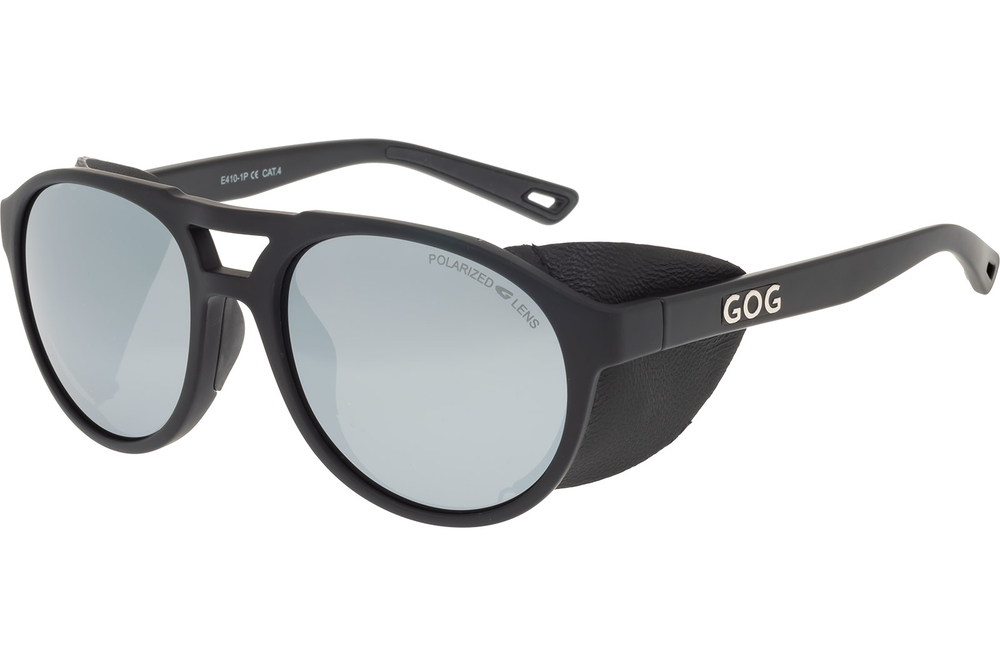 Спортивные очки GOG Nanga / Matt Black / Polarized Reflex Silver