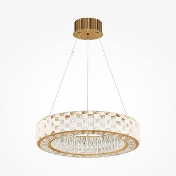 Подвесной светодиодный светильник 40W 3000K MOD336PL-L120G3K золото Castello Modern Maytoni