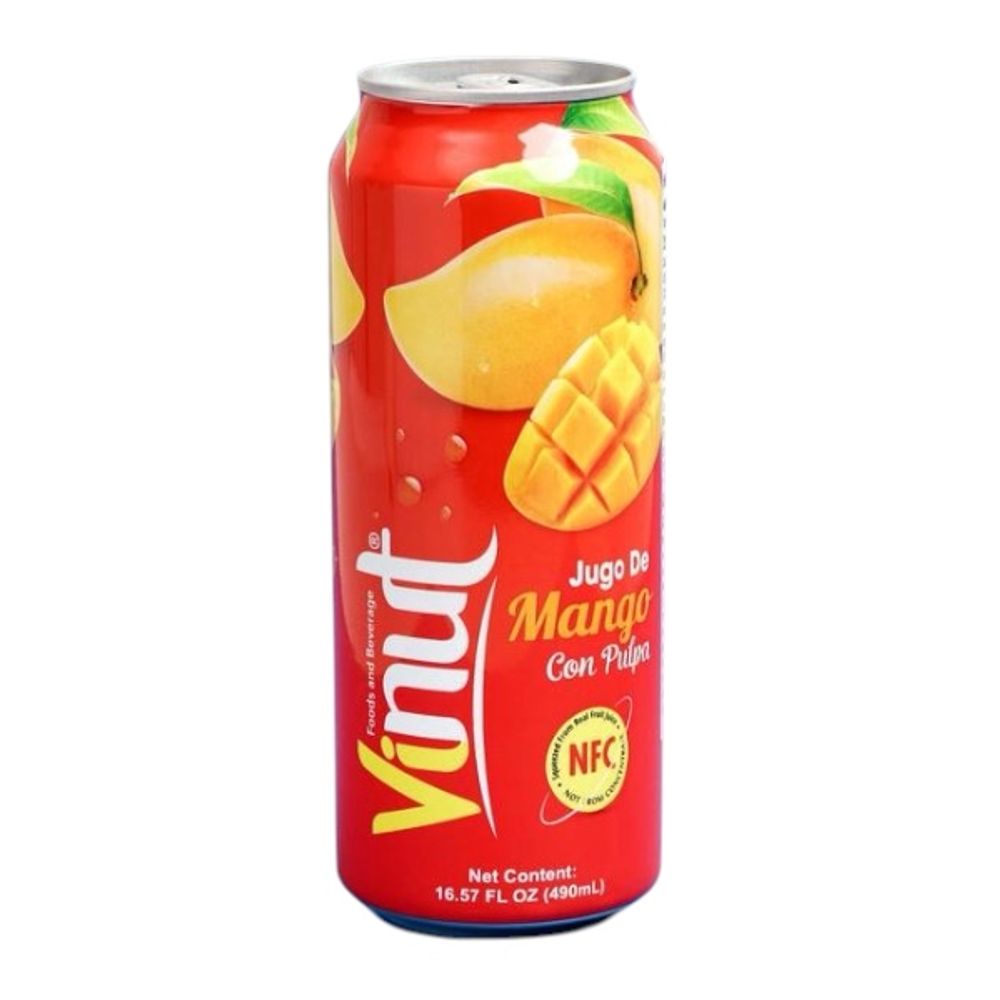 Напиток VINUT Pulp Mango с мякотью Манго 490мл