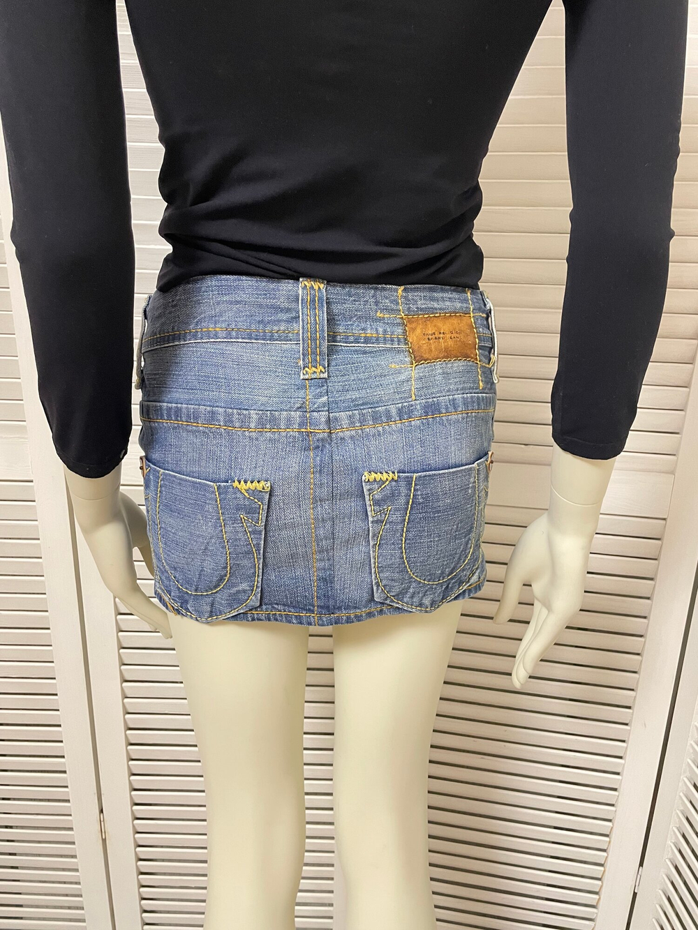 Мини-юбка джинсовая True religion