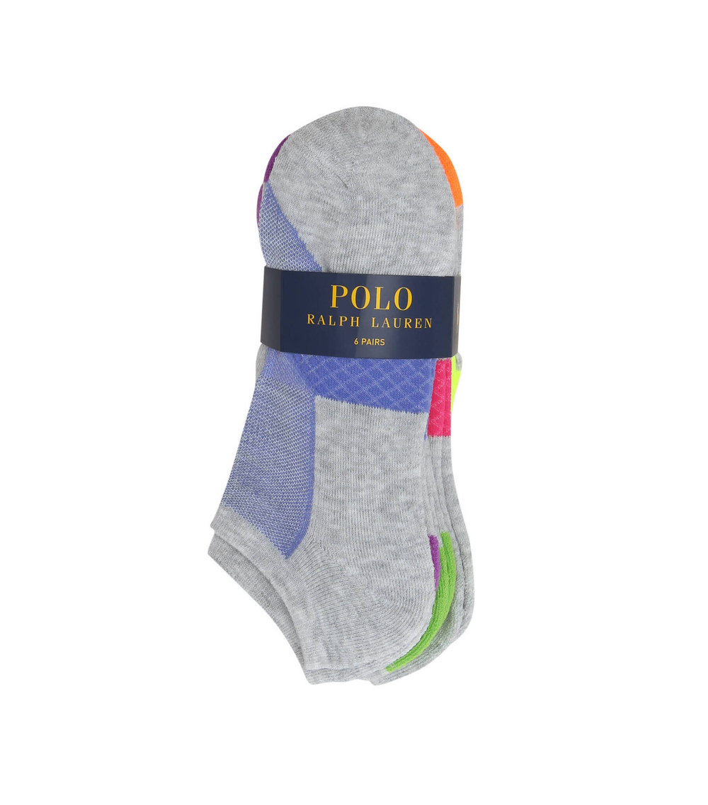 Носки 6 пар POLO RALPH LAUREN - серый(455908148)