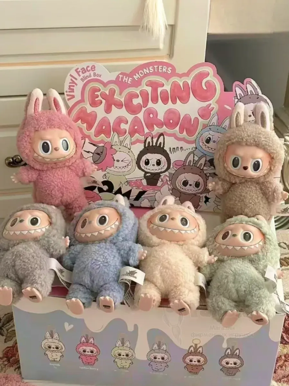 Мягкая игрушка Лабубу Лафуфу Сюрприз брелок Лабуду