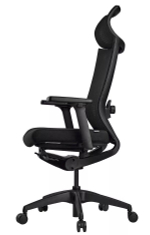 Кресло эргономичное SCHAIRS ZENITH ZEN2-М01B каркас черный/ IR19BK сетка/ IT01BK ткань черная