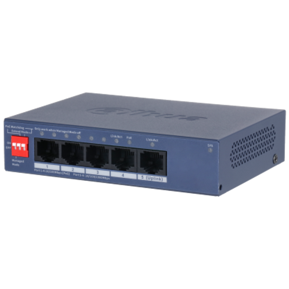 Коммутатор PoE Dahua DH-CS4005-4ET1GT-36