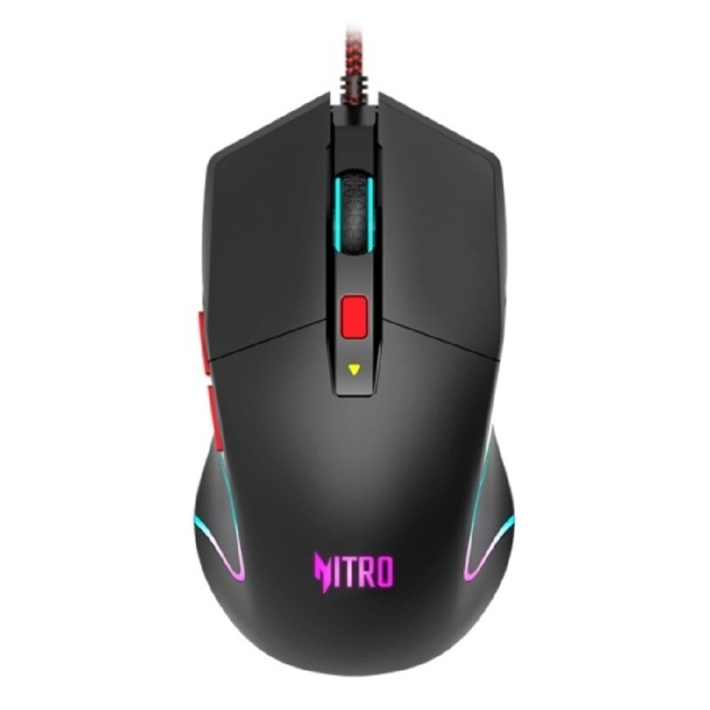 Мышь Acer Nitro OMW301 черный оптическая (7200dpi) USB (6but)
