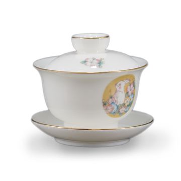 Zestaw ceramiczny "Królik ogrodowy"
