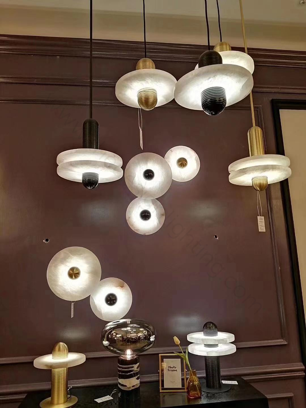 Pendant design lamp Act I by Apparatus (Gold)