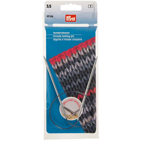 Спицы круговые Prym ⌀3,5 мм, 40 см, S090349