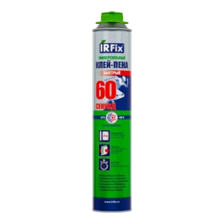 IRFix 60 Секунд Клей-пена универсальный 800мл