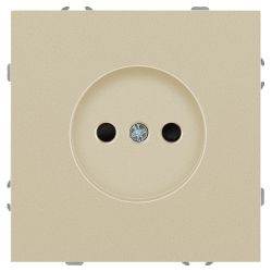 Розетка ЭРА Galaxy 15-2106-04 без заземления 2P 16А-250В IP20 шампань | Эра Galaxy