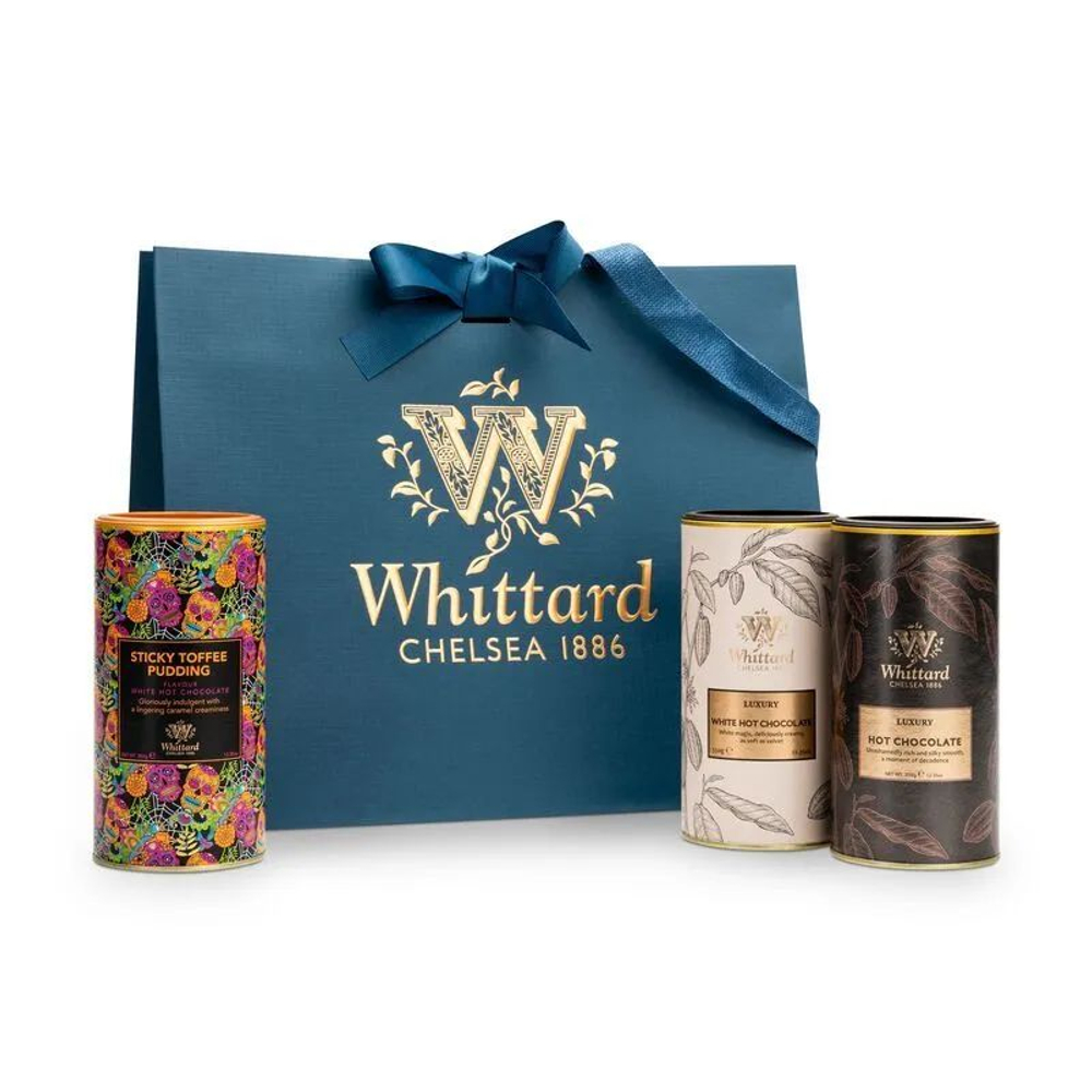 Whittard Chelsea 1886 Набор горячего шоколада Signature Hot Chocolate Trio, 3x350г