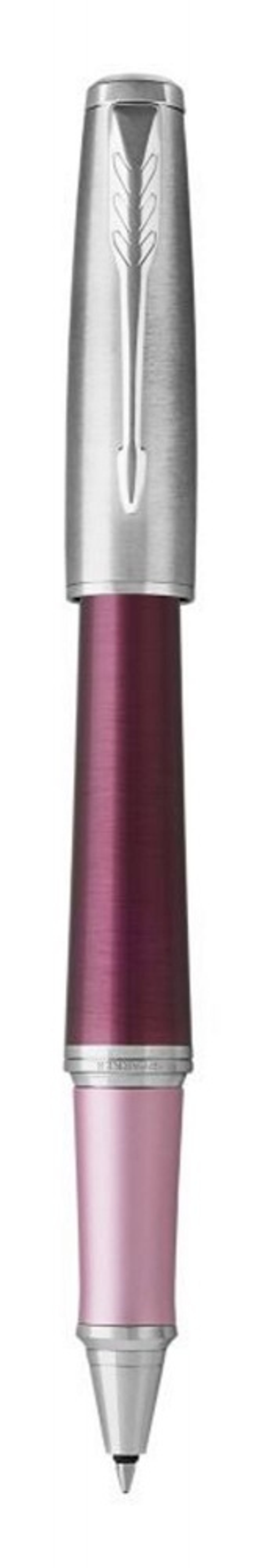 Ручка-роллер Parker Urban Premium Dark Purple CT, T310, стержень: F, цвет чернил: black, в подарочной упаковке
