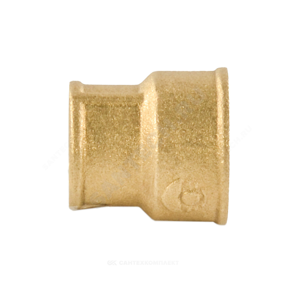 Муфта латунь переходная Ду 32х20 (1 1/4"х3/4") ВР/ВР VALFEX VF.240.L.114.034