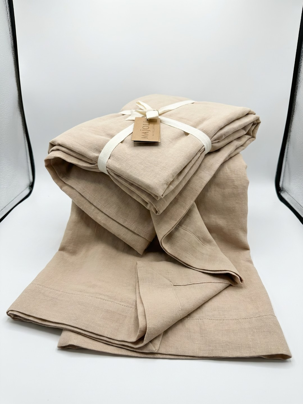 КПБ MAJOLİ Stonewashed MİNK евро под. 200*220, прост. 240*260, нав. 50*70-2шт. Вар. Хлоп.