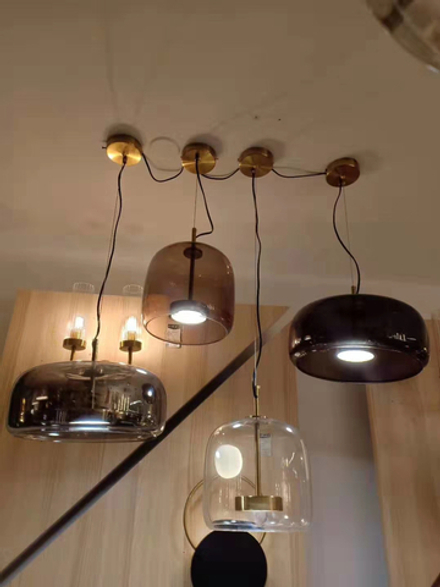 Pendant design lamp Jube SP 1 G by Vistosi