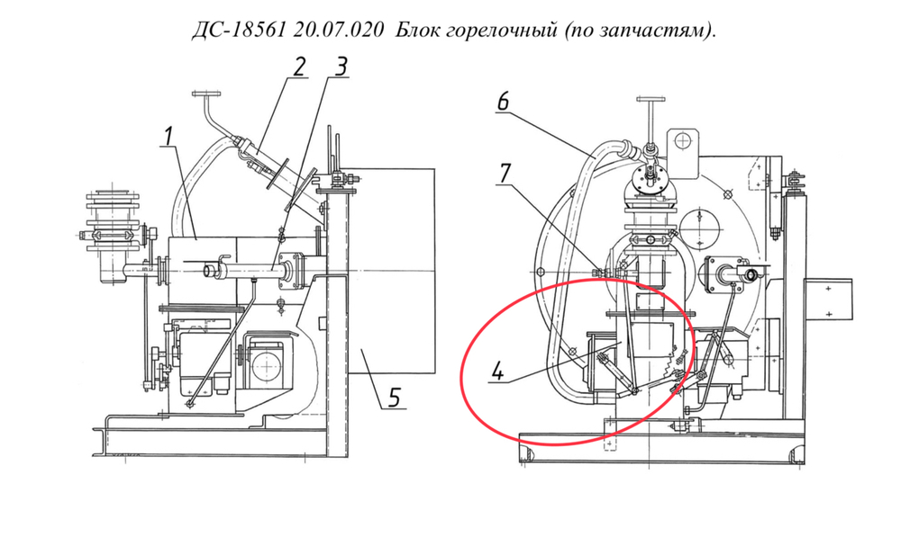 ДС-18561 20.07.750 Узел регулирования