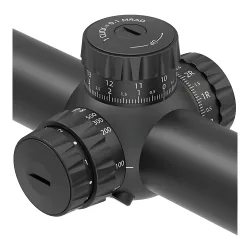 Прицел Vector Optics Tauron (Taurus) ED 5-40x56 FFP, SF, VTA-8 (MIL) - крупный план барабанчиков ввода поправок