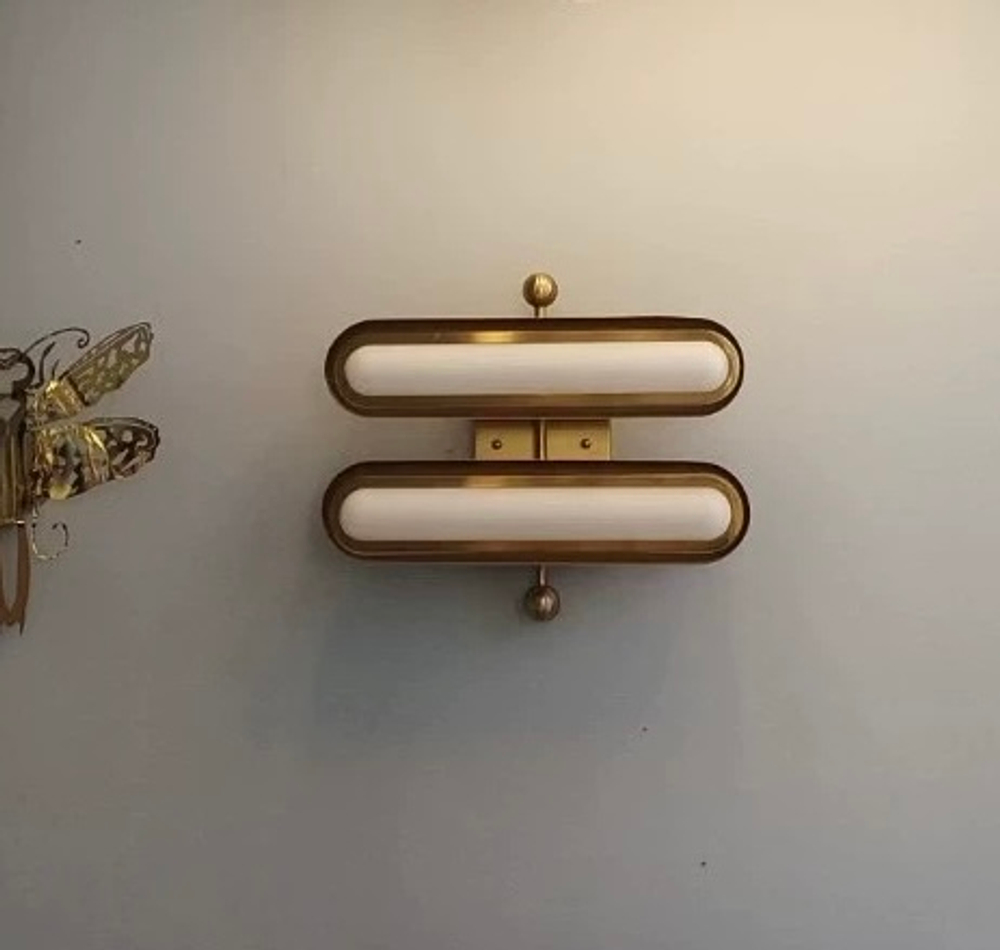 Wall design lamp Circuit by Apparatus (2 lampshade )