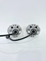 WD-067 / ПТФ Линза KIA / Hyundai 40W 1 Режим белый свет / Противотуманные фары автомобильные светодиодные / туманки LED ПТФ на КИА / Хендайб, LZ (2 шт. / комплект)