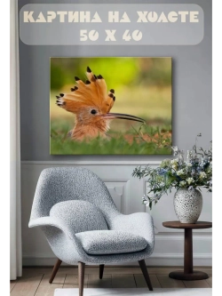 Картина на стену 40 X 50 Птичка