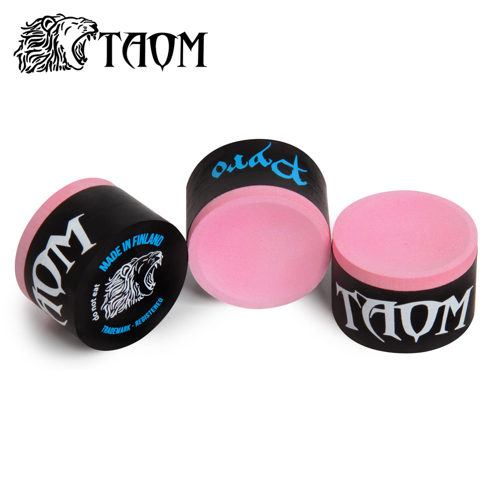 Мел бильярдный "Taom Pyro Chalk" Pink Limited Edition 6шт.