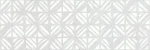 Настенная плитка Alma Ceramica TWU3090AMT27R Amarant 30x90 белая / серая матовая с орнаментом