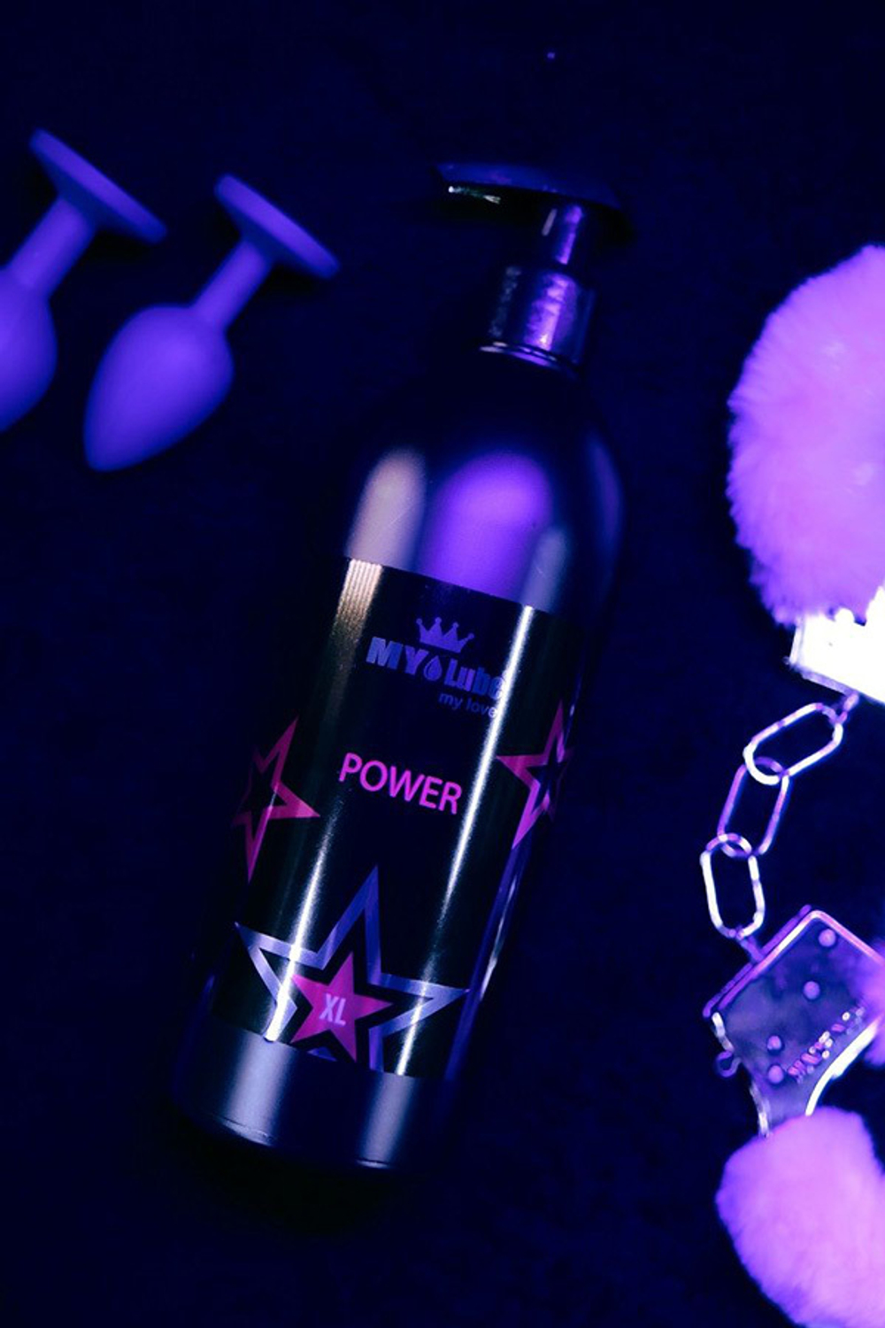 Возбуждающая гель-смазка на водной основе MyLube Power XL 500мл
