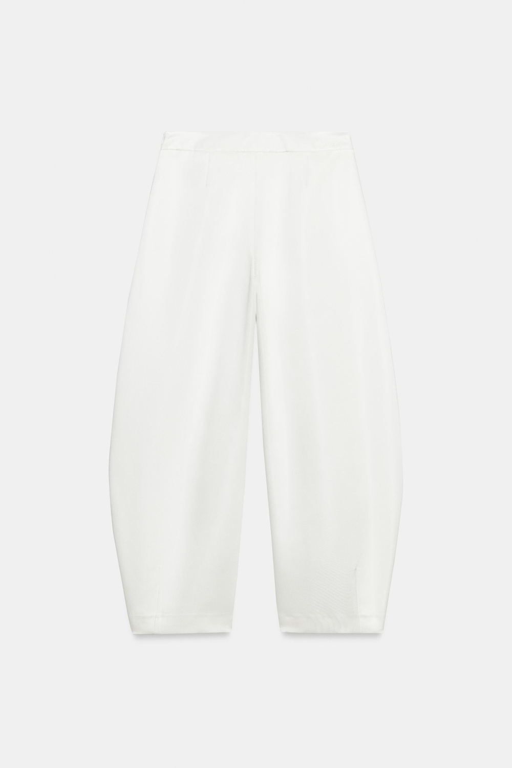 АТЛАСНЫЕ БРЮКИ BARREL — ZARA