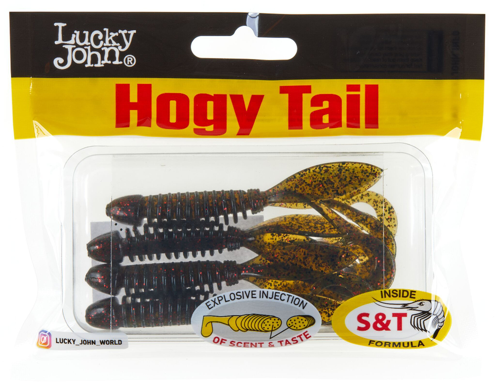 Твистеры съедоб. искусст.  LJ Pro Series Hogy Tail 3,0in (07.62)/PA03 7шт.