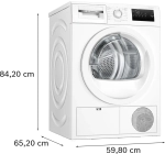 Сушильная машина Bosch WTH85VL5SN