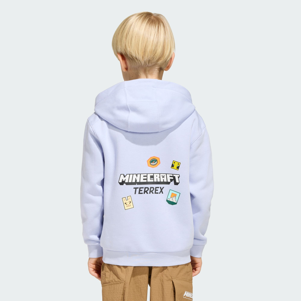 Adidas Толстовка Minecraft, сиреневый