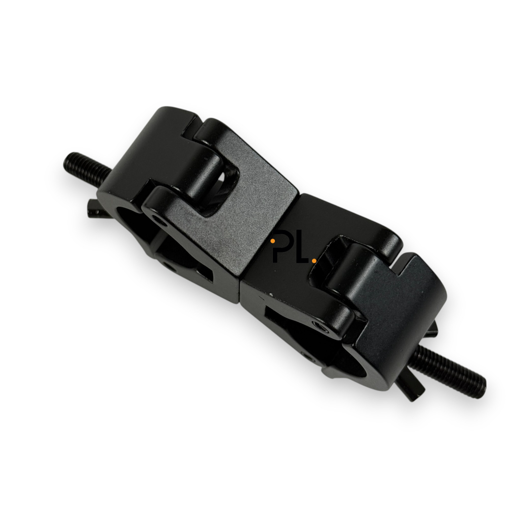 Хомут двойной S22-80 black (28-35мм, 80кг)