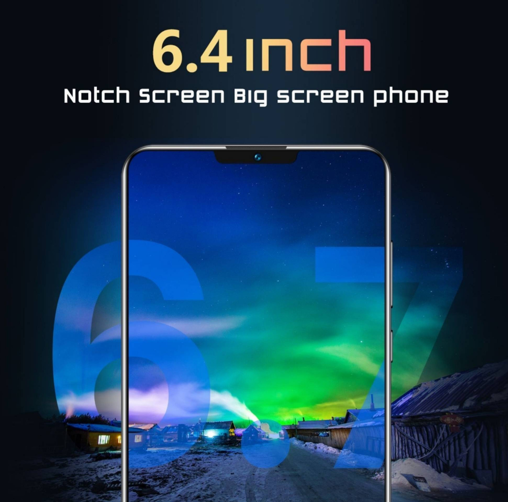 Смартфон IP13 Pro Max 8/256 ГБ, светло-синий