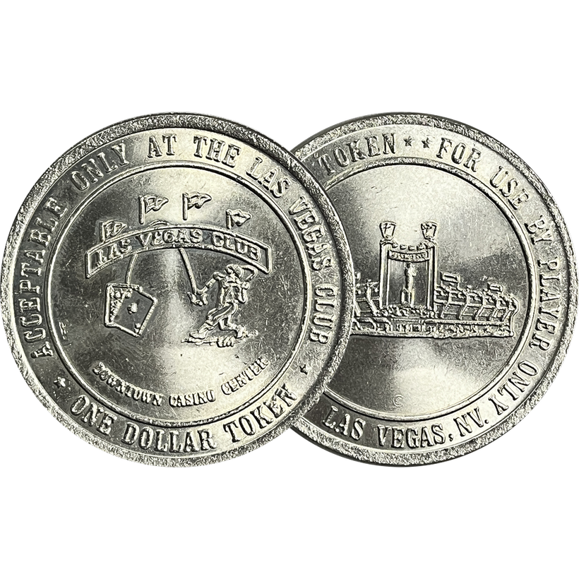Las Vegas Club Casino $1 Token №3