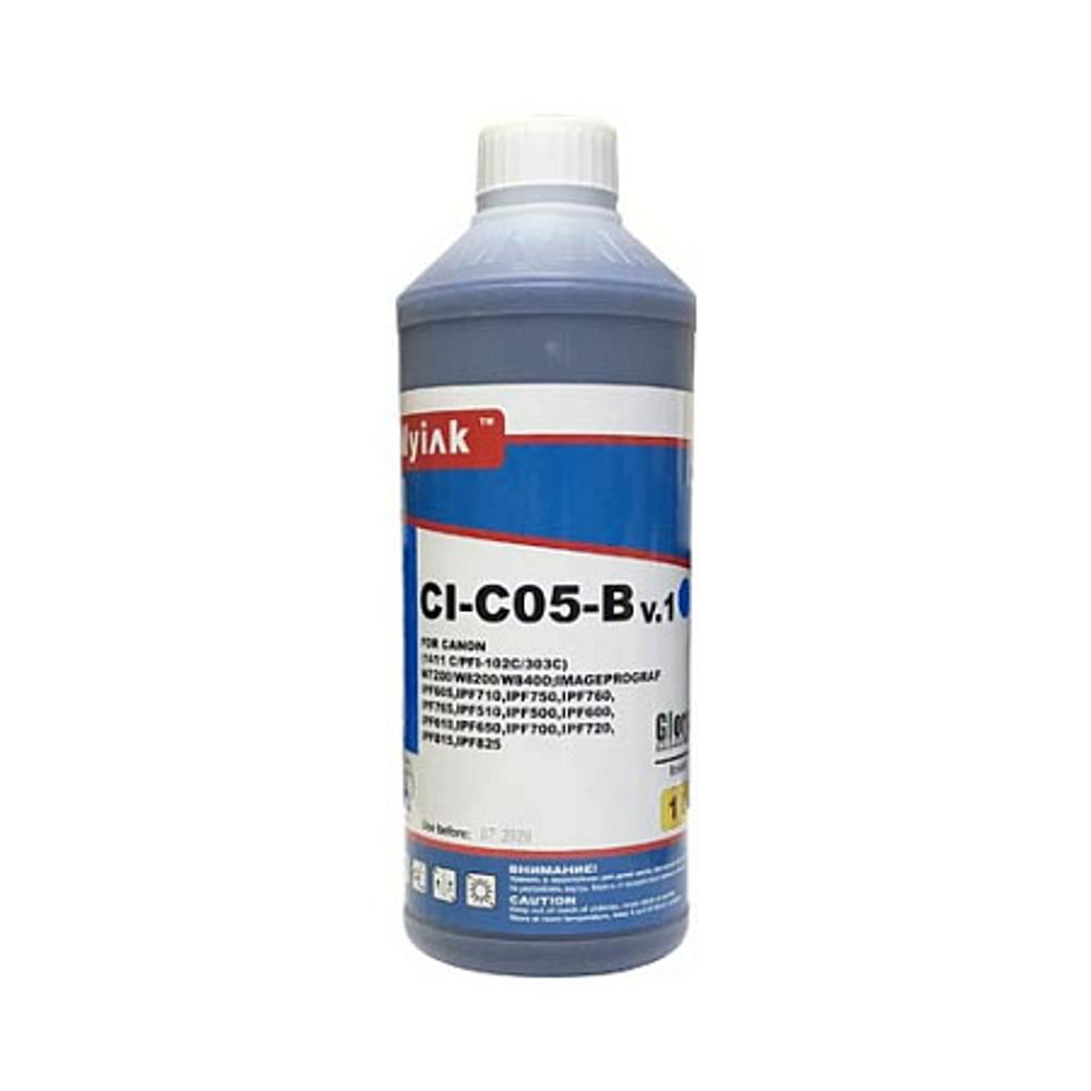 Чернила MyInk CI-C05-B для CANON imagePROGRAF W7200/iPF8400/iPF6400 (BCI-1411C, 1л, Dye) cyan Чернила MyInk CI-C05-B для CANON imagePROGRAF W7200/iPF8400/iPF6400 (BCI-1411C, 1л, Dye) cyan