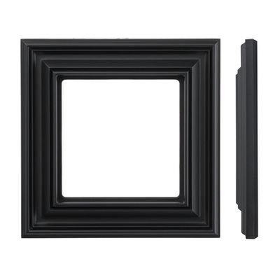 Рамка 1 пост LAVERO BAROCCO 1023600341 чёрная матовая
