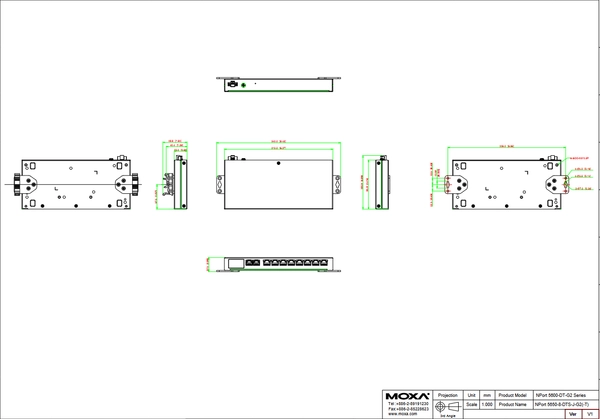 NPort 5650-8-DTS-J-G2-T