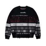 «DATABASE» Knitted Sweater