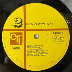 Винтажная виниловая пластинка LP Herbie Hancock, Freddie Hubbard, Stanley Turrentine, In Concert, Volume 2 (Japan 1979) (Obi) Gibraltar