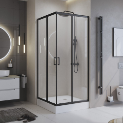 Душевой уголок BelBagno UNO-195 90x90 см UNO-195-A-2-90-C-Cr