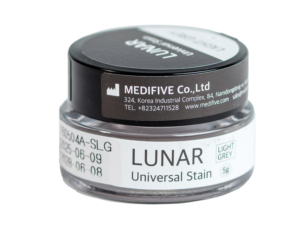 Lunar (Лунар) универсальный краситель для керамики LIGHT GREY (5г)