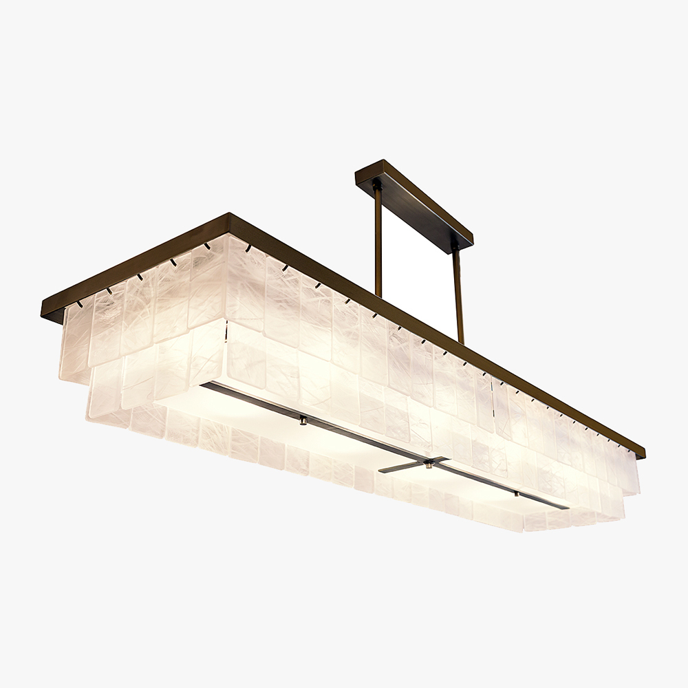 дизайнерский светильник SAVILE ROW RECTANGULAR CHANDELIER by BELLA FIGURA