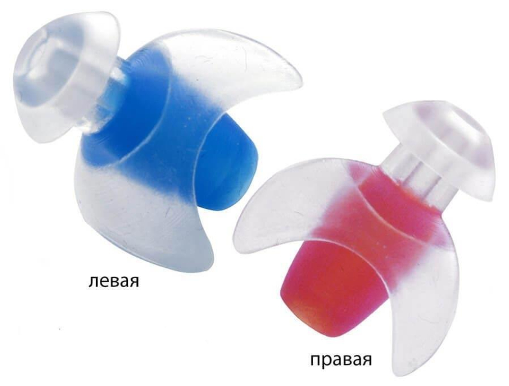 Беруши для плавания ARENA ERGO EARPLUG, артикул 95223, цвет  10-pack (сине-красный)