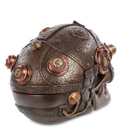 Veronese WS-385 Шкатулка в стиле Стимпанк «Череп»