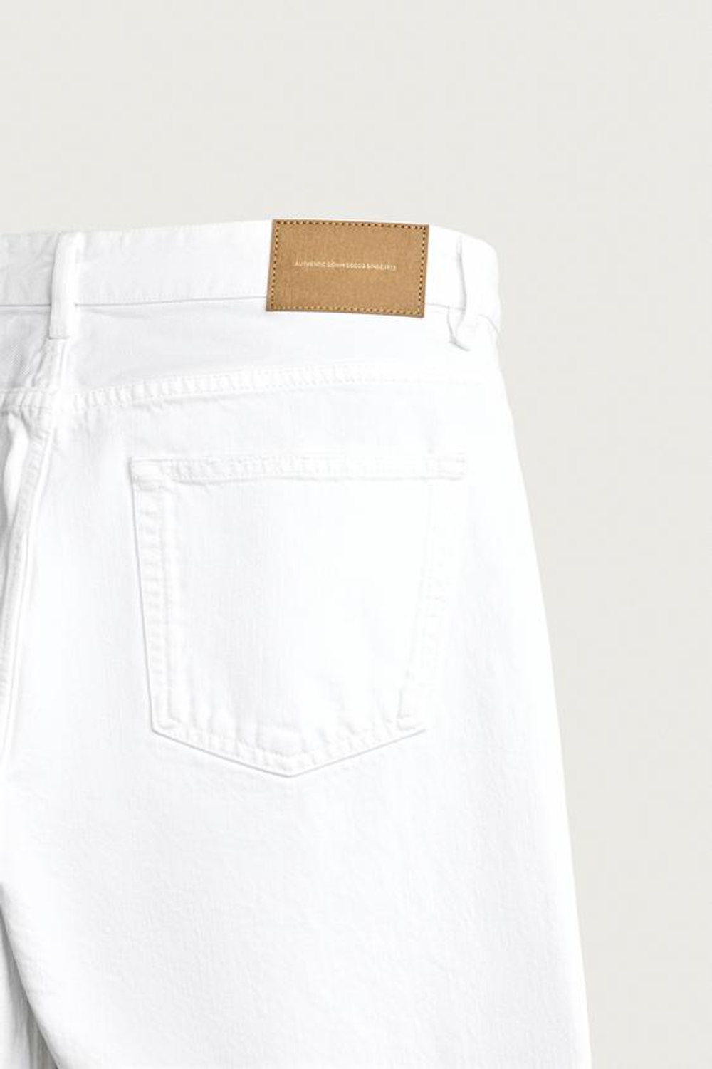 ZARA ДЖИНСЫ REGULAR FIT, ЖЕЛТОВАТО-БЕЛЫЙ