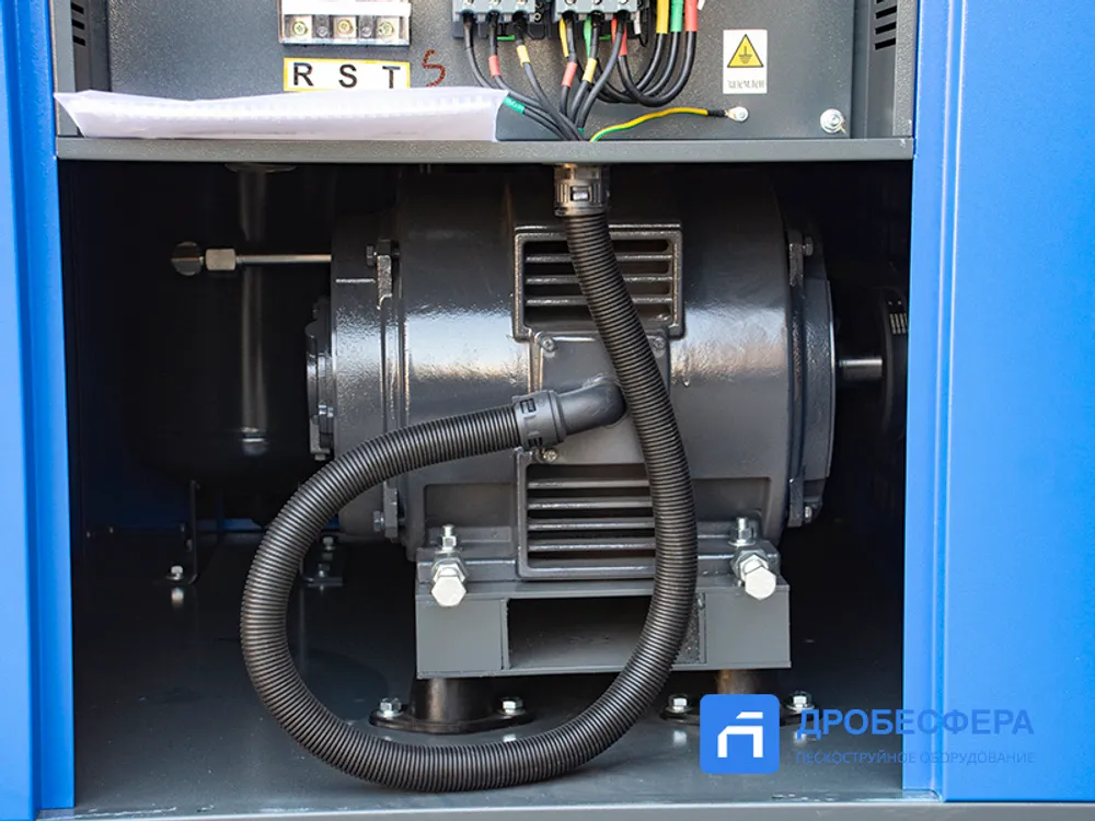 Винтовой компрессор KraftMachine KM30-8рВ-IP23-Hanbell